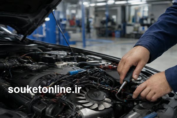 خرید و قیمت سوکت موتور فن پژو 405 با هات ملت (آب بندی)